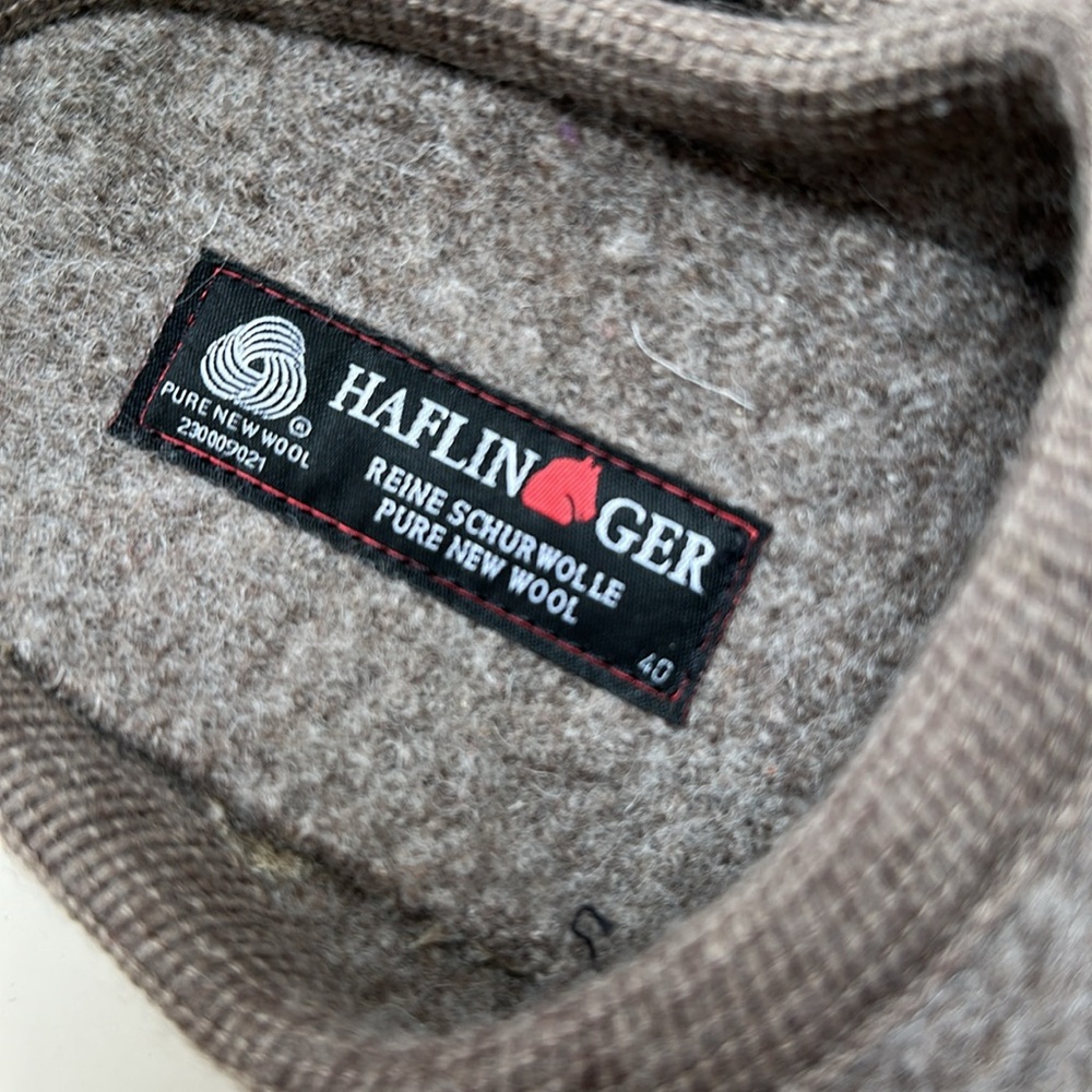 Haflinger 💯 wool slipper Chihuahua 40 9 women NEW - Picture 3 of 8